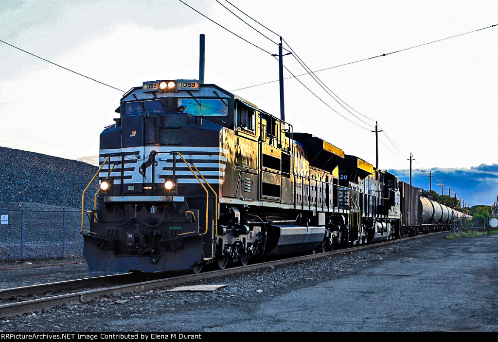 NS 1059 on 67Z